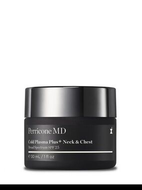 Perricone MD Cold Plasma Plus+ Neck & Chest SPF 25 — black and silver